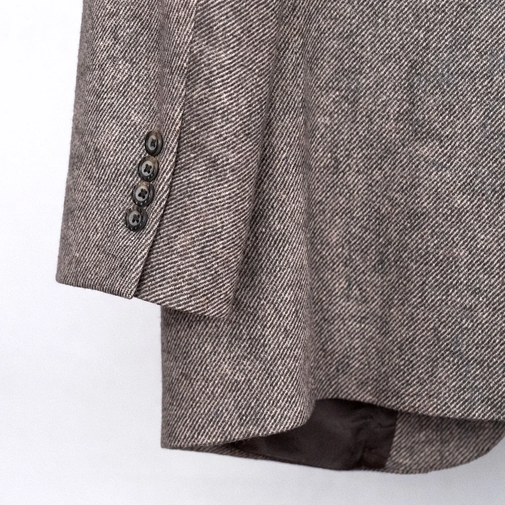 Stafford Classic Men's Lambswool Blazer w/ Elbow Patches Size 42R Career Office